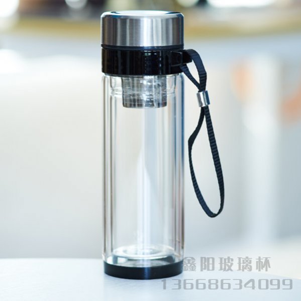 提绳盖黑水晶杯