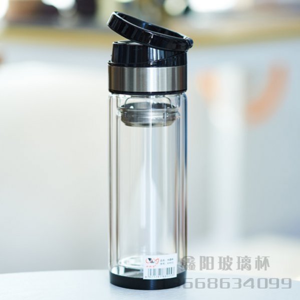 提环盖黑水晶中杯